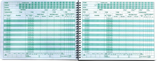 Basketball Scorebooks