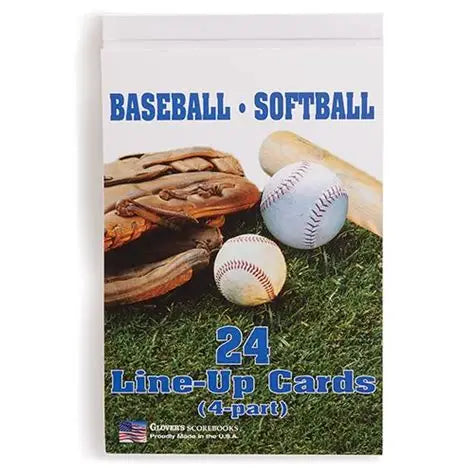 Baseball/Softball Line-Up Cards